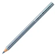 Faber-Castell: GRIP 2001 Jumbo kredka ołówkowa metaliczny niebieski