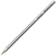 Faber-Castell: Grip 01 kredka srebrna