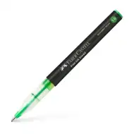 Faber-Castell: Jasnozielony długopis żelowy 1,5 mm