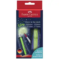 Faber-Castell: Klej brokatowy świecący w ciemności 2x12ml