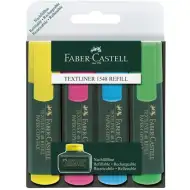 Faber-Castell: Kolorowe zakreślacze 4 sztuki