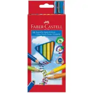 Faber-Castell: Kredki ołówkowe Junior 10 sztuk z temperówką