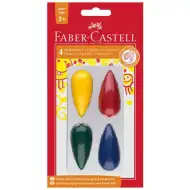 Faber-Castell: Kształt kropli, 4 sztuki, kredki woskowe