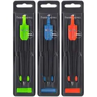 Faber-Castell: Mały cyrkiel szkolny w 3 kolorach