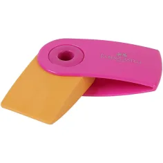 Faber-Castell: Mini gumka w etui w modnych kolorach, 1 szt. zdjęcie 2