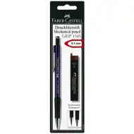 Faber-Castell: Ołówek automatyczny Grip 1345 w kolorze niebieskim z końcówką 0,7 mm