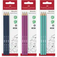 Faber-Castell: Ołówek grafitowy 1111 HB zestaw 3 sztuk w trzech wariantach