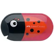 Faber-Castell: Ostrzynka ze zwierzątkową biedronką i gumką do mazania