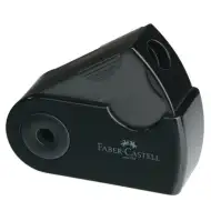 Faber-Castell: Sleeve mini czarna temperówka