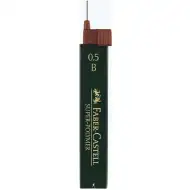 Faber-Castell: Super Polymer wkład 0,5 mm, 12 szt., B