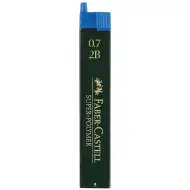 Faber-Castell: Super Polymer wkład grafitowy 0,7 mm, 12 sztuk, 2B