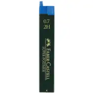 Faber-Castell: Super Polymer wkład ołowkowy 0,7mm, 12 sztuk, 2H