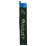 Faber-Castell: Super Polymer wkłady grafitowe 0,7 mm, 12 sztuk, HB
