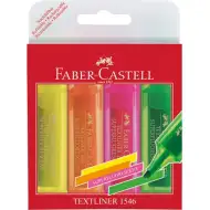 Faber-Castell: Superfluorescent zestaw zakreślaczy, 4 sztuki
