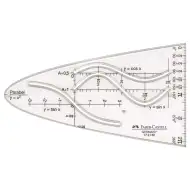 Faber-Castell: Szablon paraboliczny – 14 cm, do różnych funkcji