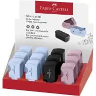 Faber-Castell: Temperówka Sleeve mini harmonia w czterech kolorach, 1 sztuka