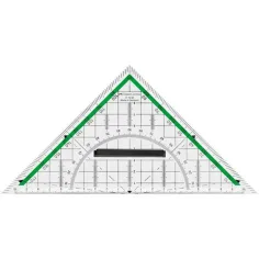 Faber-Castell: Trójkątna ekierka z uchwytem zdejmowanym 20 cm zdjęcie 2