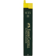 Faber-Castell: Wkład grafitowy 12 sztuk, 0,35 mm, H