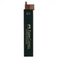 Faber-Castell: Wkład ołowkowy 12 szt., 0,5 mm, H
