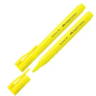 Faber-Castell: Zakreślacz Textliner 38 w fluorescencyjnym żółtym kolorze, 1 szt.
