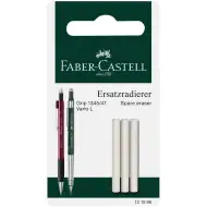 Faber-Castell: Zapas do gumki do ołówka automatycznego Grip 1345/1347, zestaw 3 sztuk