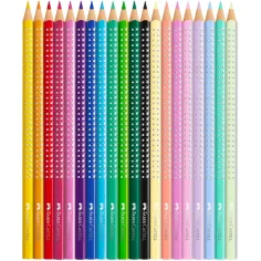Faber-Castell: Zestaw 20 kolorowych kredek Sparkle Butterfly w metalowym pudełku zdjęcie 2