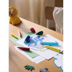 Faber-Castell: Zestaw 4 kredek woskowych w kształcie kropli zdjęcie 2