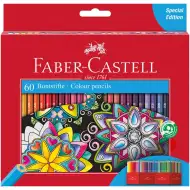 Faber-Castell: Zestaw 60 kolorowych kredek