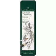 Faber-Castell: Zestaw akwarelowych ołówków grafitowych w metalowym pudełku, 5 sztuk