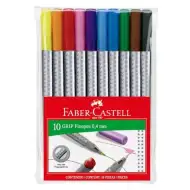 Faber-Castell: Zestaw cienkopisów Grip 0,4 mm, 10 sztuk