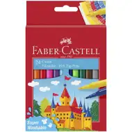 Faber-Castell: Zestaw flamastrów Castle, 24 sztuki