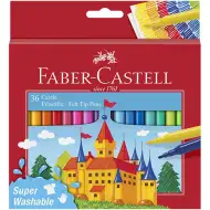 Faber-Castell: Zestaw flamastrów Castle, 36 sztuk