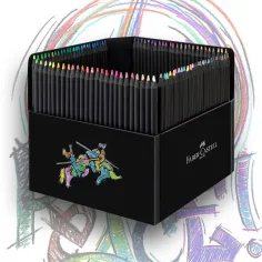 Faber-Castell: Zestaw kolorowych kredek Black Edition, 100 sztuk zdjęcie 2
