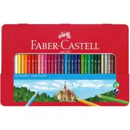 Faber-Castell: Zestaw kolorowych ołówków w metalowym pudełku, 36 sztuk