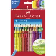 Faber-Castell: Zestaw kredek Grip, 36 sztuk
