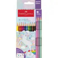 Faber-Castell: Zestaw kredek Grip Unicorn 13 sztuk w pastelowych kolorach