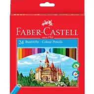 Faber-Castell: Zestaw kredek kolorowych 24 sztuki
