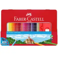 Faber-Castell: Zestaw kredek ołówkowych w metalowym pudełku, 48 sztuk