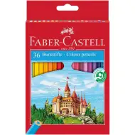 Faber-Castell: Zestaw kredek ołówkowych z zamkiem, 36 sztuk