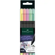 Faber-Castell: Zestaw pastelowych cienkopisów Grip 0,4 mm, 5 sztuk