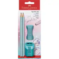 Faber-Castell: Zestaw przyborów do pisania Sparkle oceaniczny niebieski