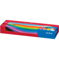 Faber-Castell: Zestaw temper w pojemnikach 12x20ml