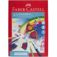 Faber-Castell: blok rysunkowy A3 – 20 arkuszy wyjątkowo mocnego papieru artystycznego o gramaturze 100 g