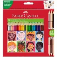 Faber-Castell: zestaw 24+3 kolorowych kredek