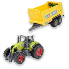 Farm Set: Rolniczy traktor z przyczepą w czterech wariantach 22cm zdjęcie 9