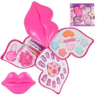 Fashion Make Up: Trójpoziomowa paleta do makijażu w kształcie ust