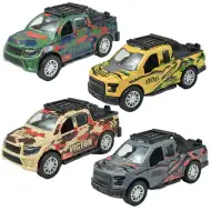 Fast Racer: PickUp terenowy z napędem ciernym w różnych wariantach 11 cm