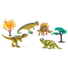 Faunica: 6-częściowy zestaw z dinozaurami - Woodyland