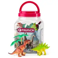 Faunica: Zestaw do zabawy z dinozaurami w wiaderku - Woodyland