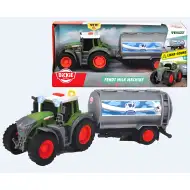 Fendt Farm traktor z przyczepą do przewozu mleka 26cm - Dickie Toys